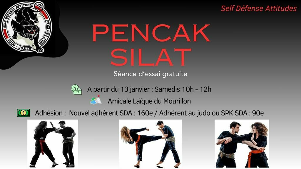 Inscription Pencat Silat - Saison 2023 - 2024